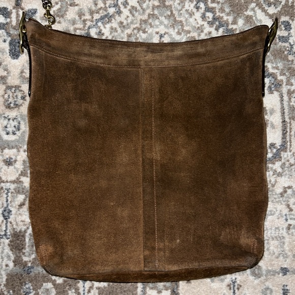 Vintage Coach  Legacy XL Suede Duffle #9322 - Picture 1 of 9